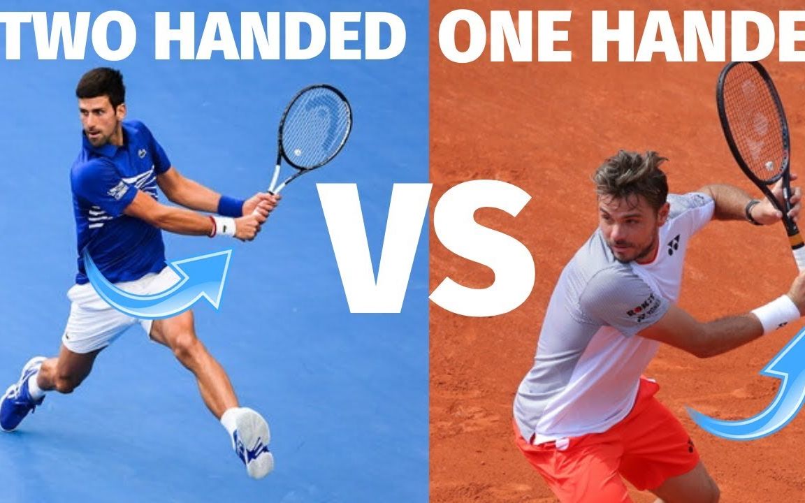 【网球单反还是双反?】7.Tennis Backhand  One Handed vs Two Handed Backhand哔哩哔哩bilibili