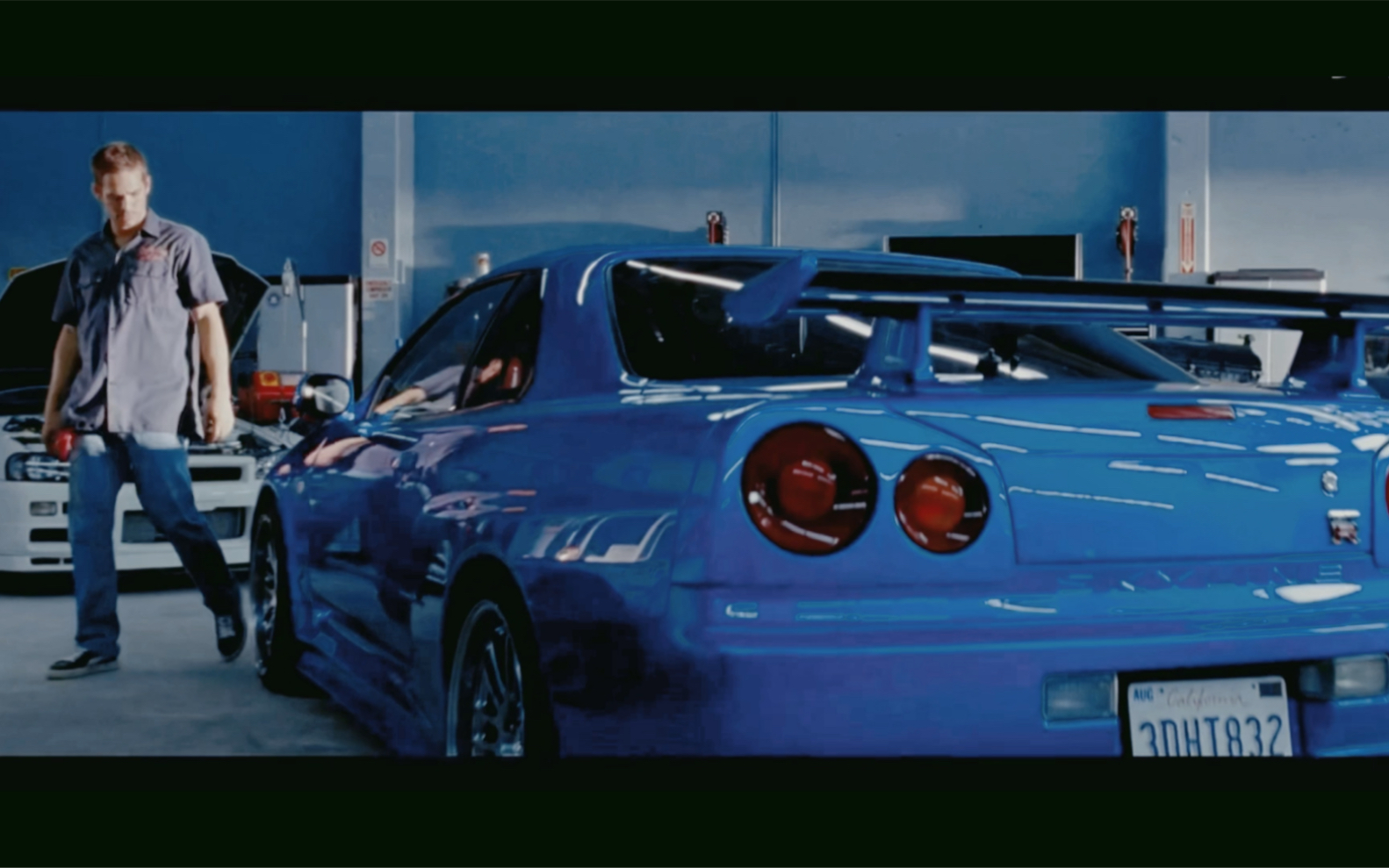 【速度与激情】【保罗沃克】最爱的蓝色gtr