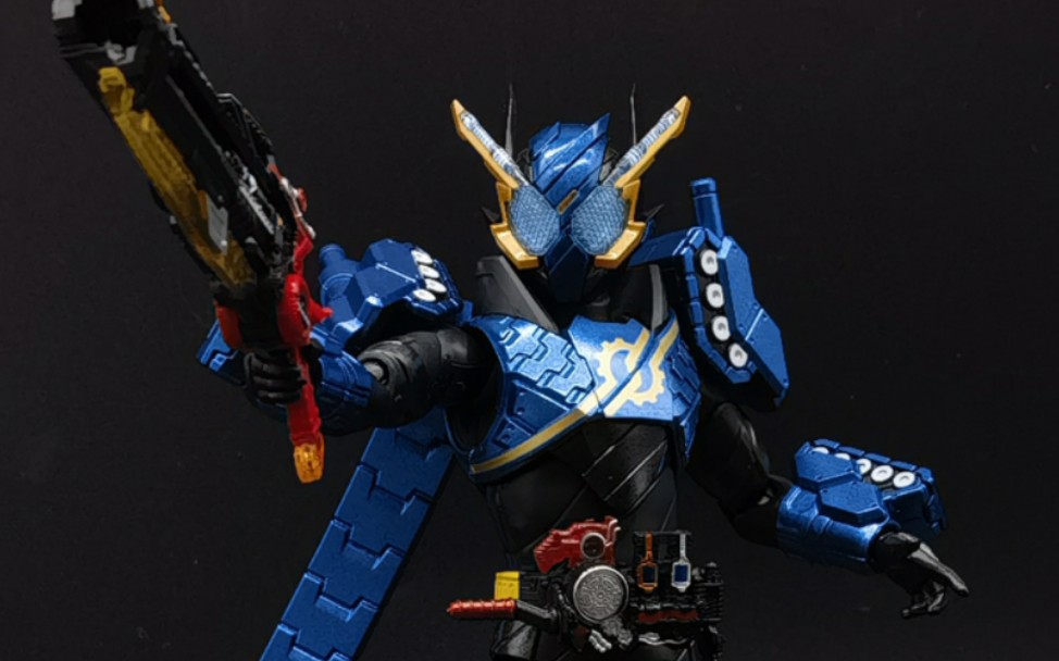 【模玩分享】万代 shf 假面骑士build系列 假面骑士build 坦坦形态