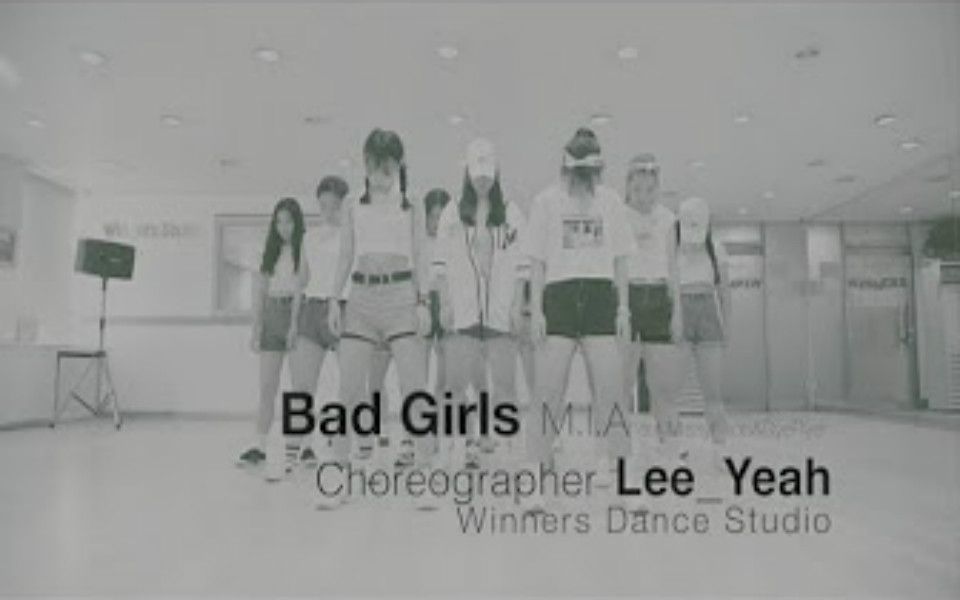 [图]「欧尼有点撩」魅力元气女神LEE YEAH动感HIPHOP编舞Bad Girls