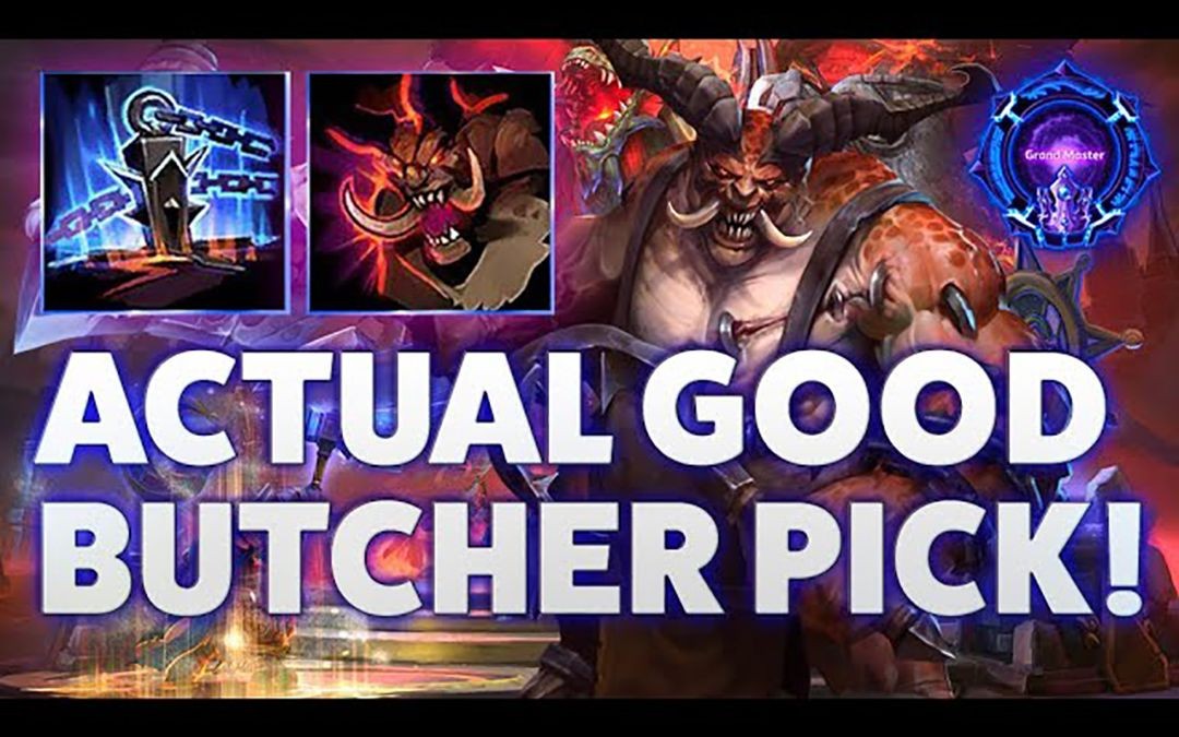 屠夫 Butcher Lamb  ACTUAL GOOD BUTCHER PICK!  Grandmaster Storm League哔哩哔哩bilibili