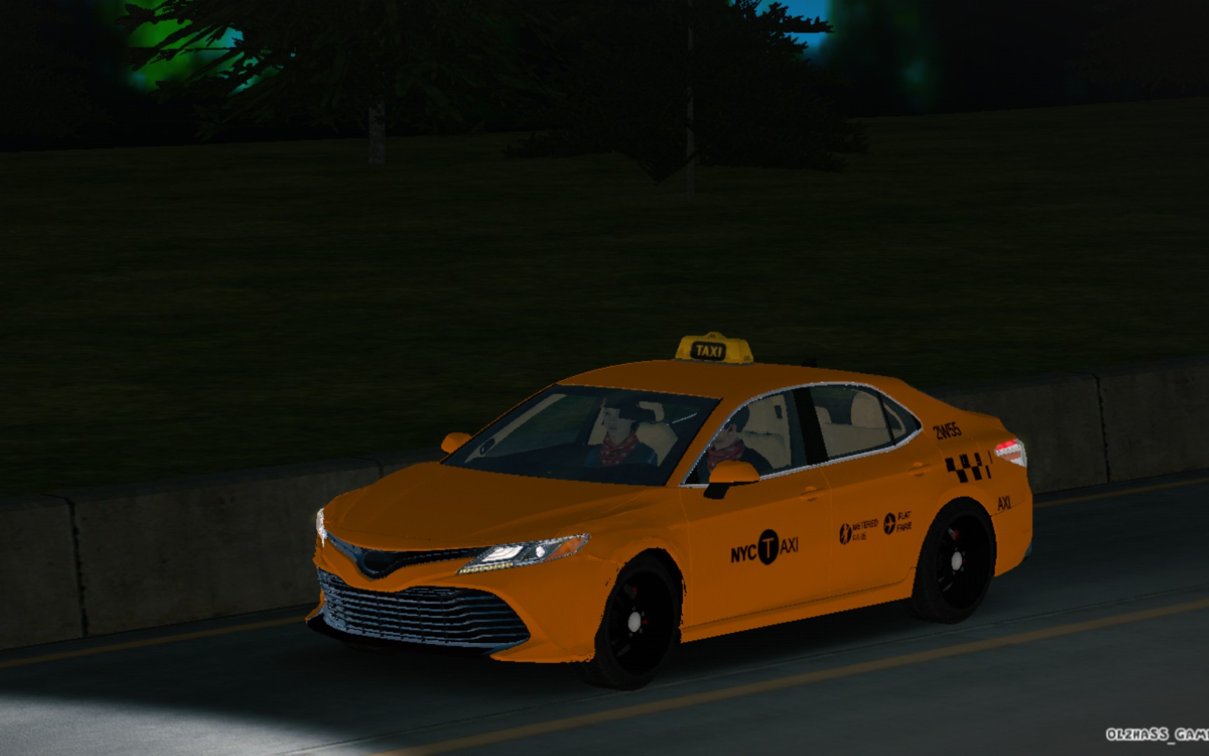 【carparking】纽约市nyc便衣出租车5涂装展示(氵)