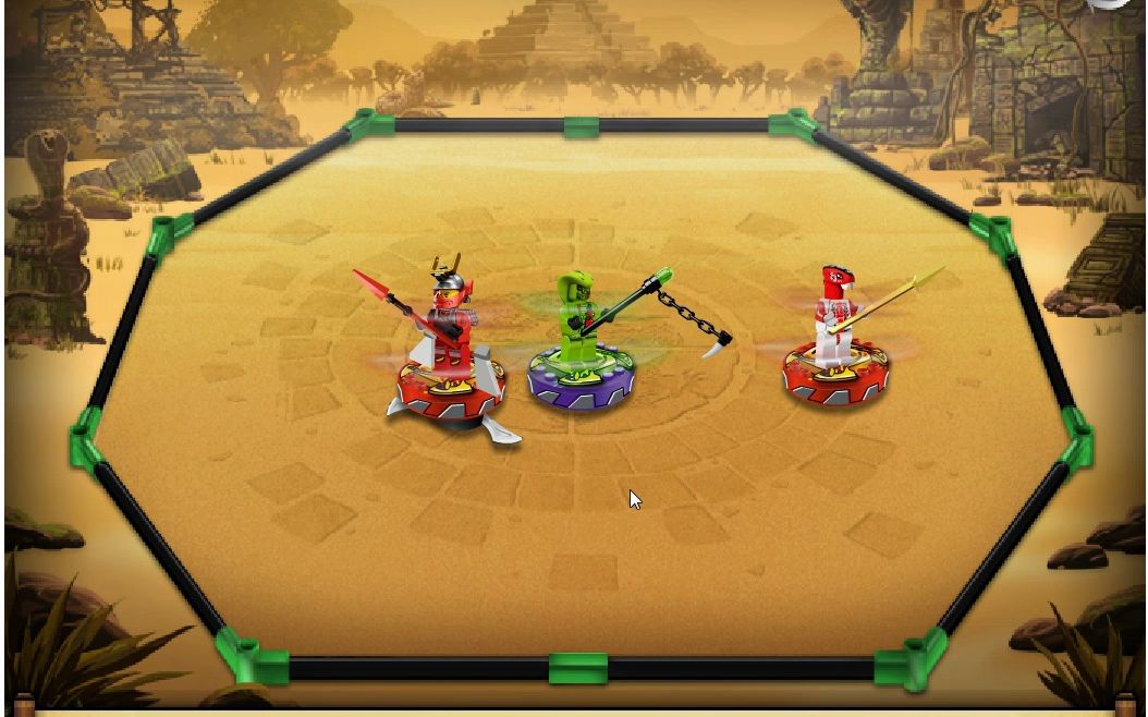 4399小游戏回忆 乐高炫酷旋转忍者2