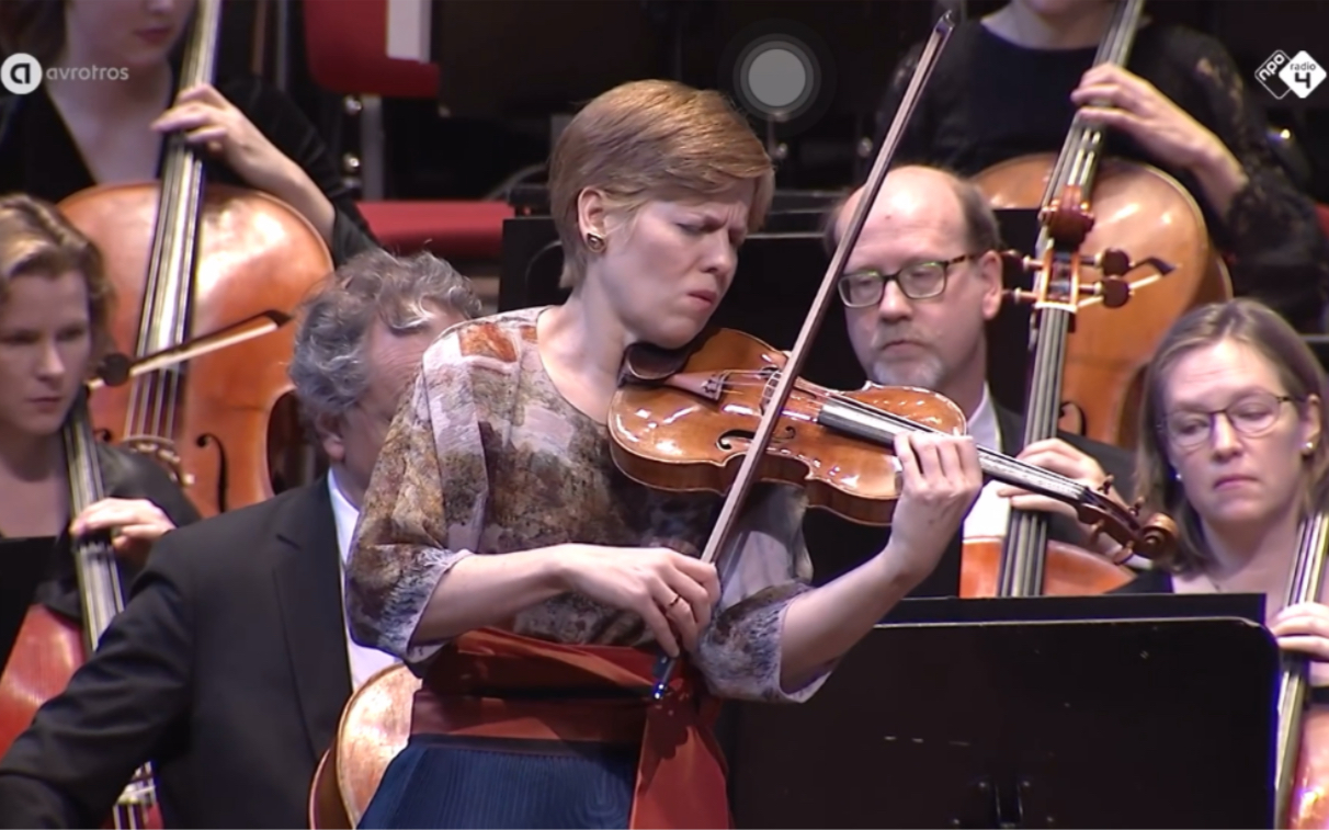 isabelle faust 福斯特 贝多芬小提琴协奏曲第一乐章