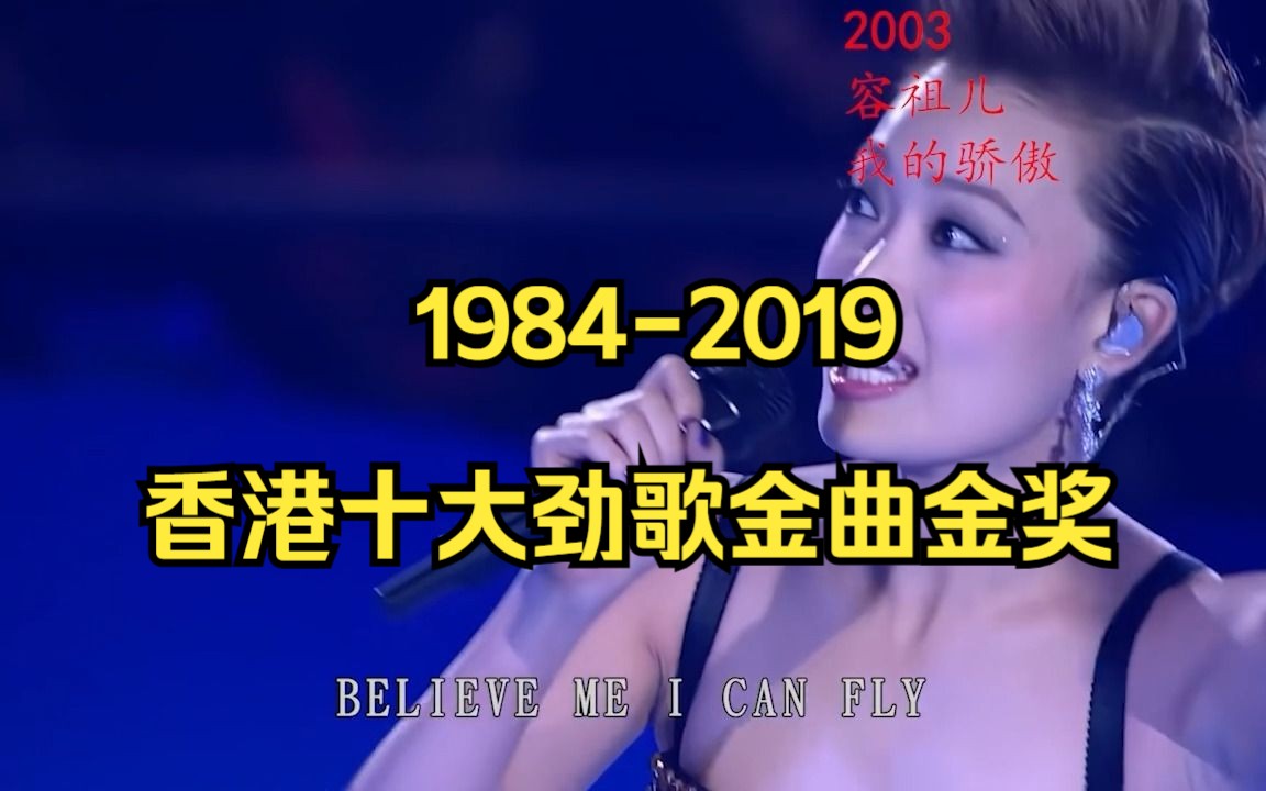 1984年到2019年香港乐坛十大劲歌金曲金奖得主及歌曲哔哩哔哩bilibili