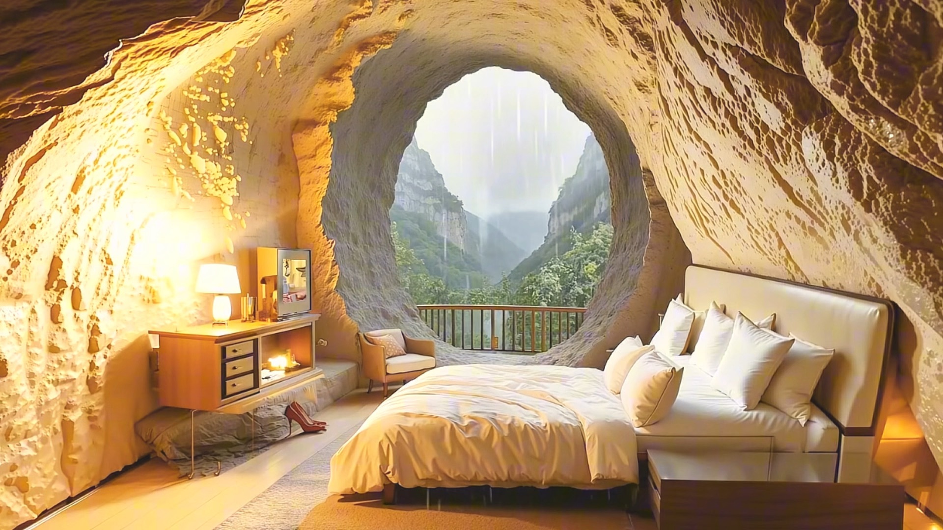 每当下雨天,在这样的温馨小窝里,你最想和谁一起住?