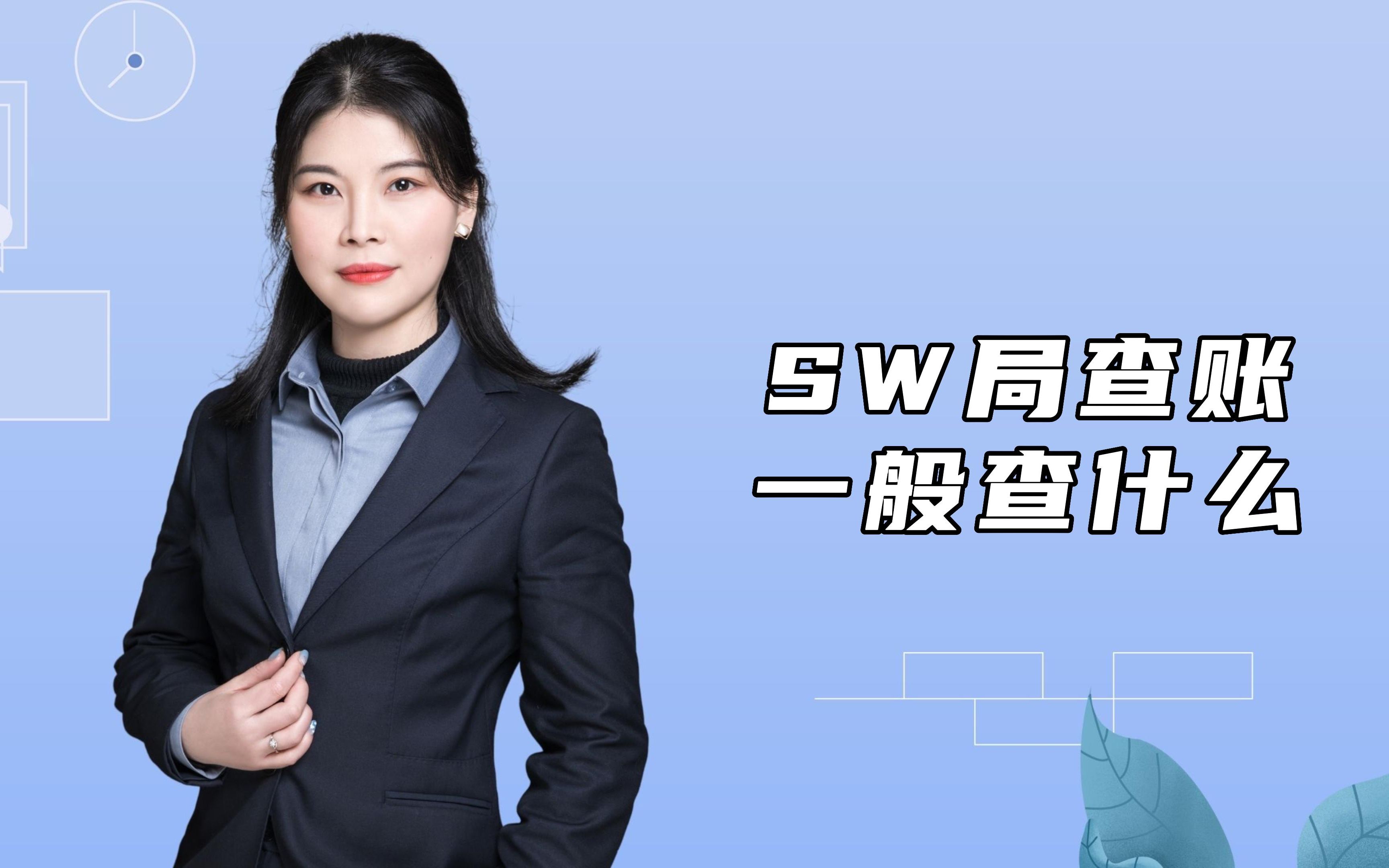 SW局查账一般查什么?哔哩哔哩bilibili