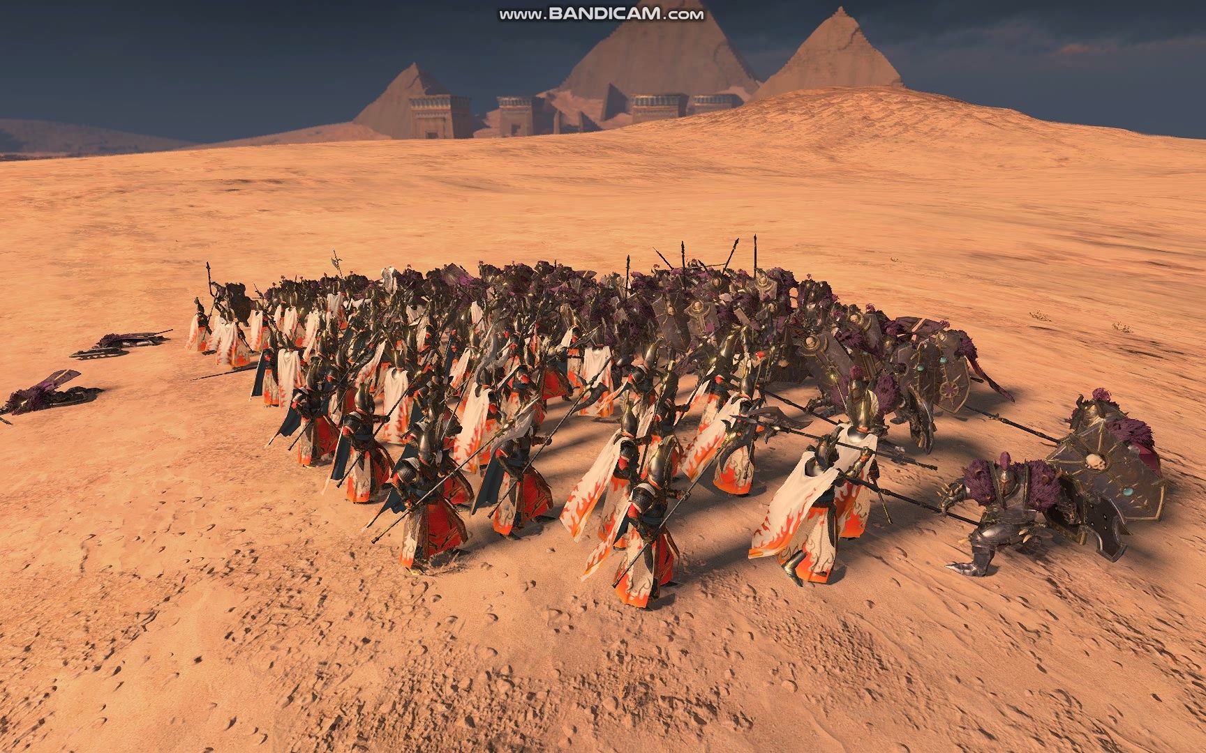 阿查的战锤世界mod:色孽混沌勇士持矛vs凤卫