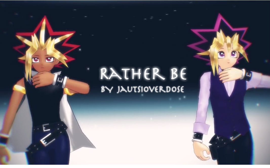 【遊戲王mmd】2016版表暗遊戲 rather be