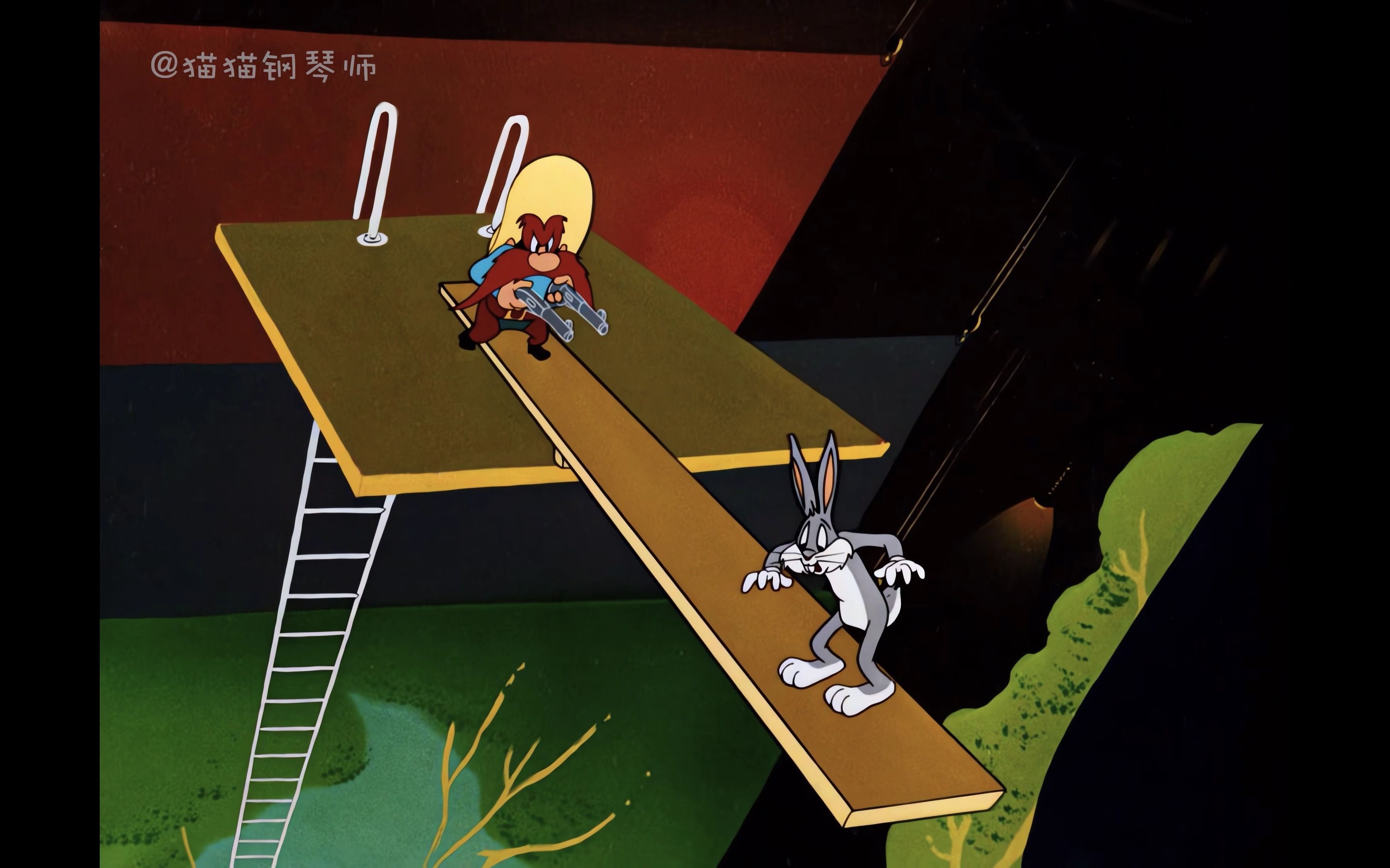 【4k60】【烧包谷】d01e10 跳水替身