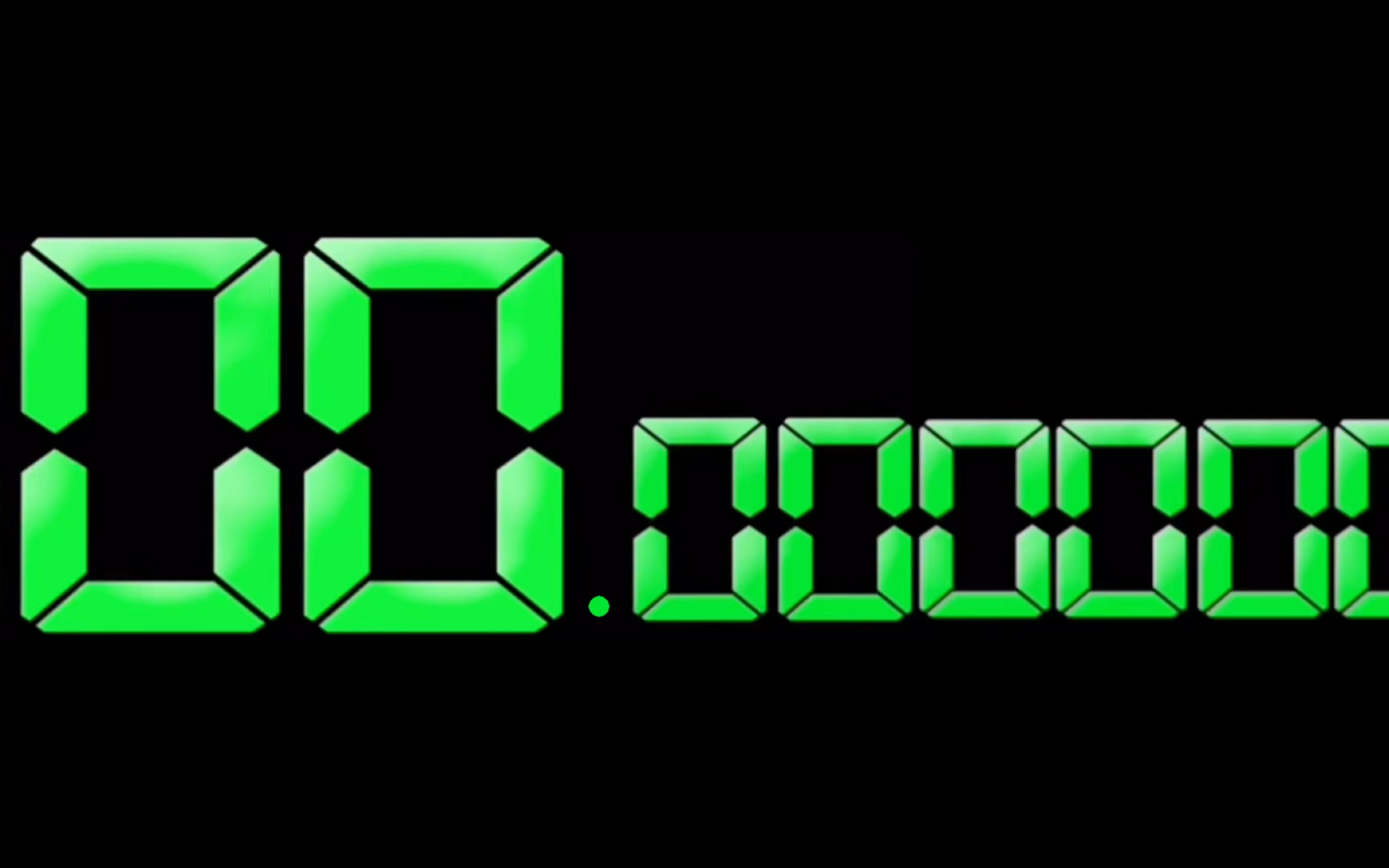 100秒倒计时 (精确到0.000001秒)