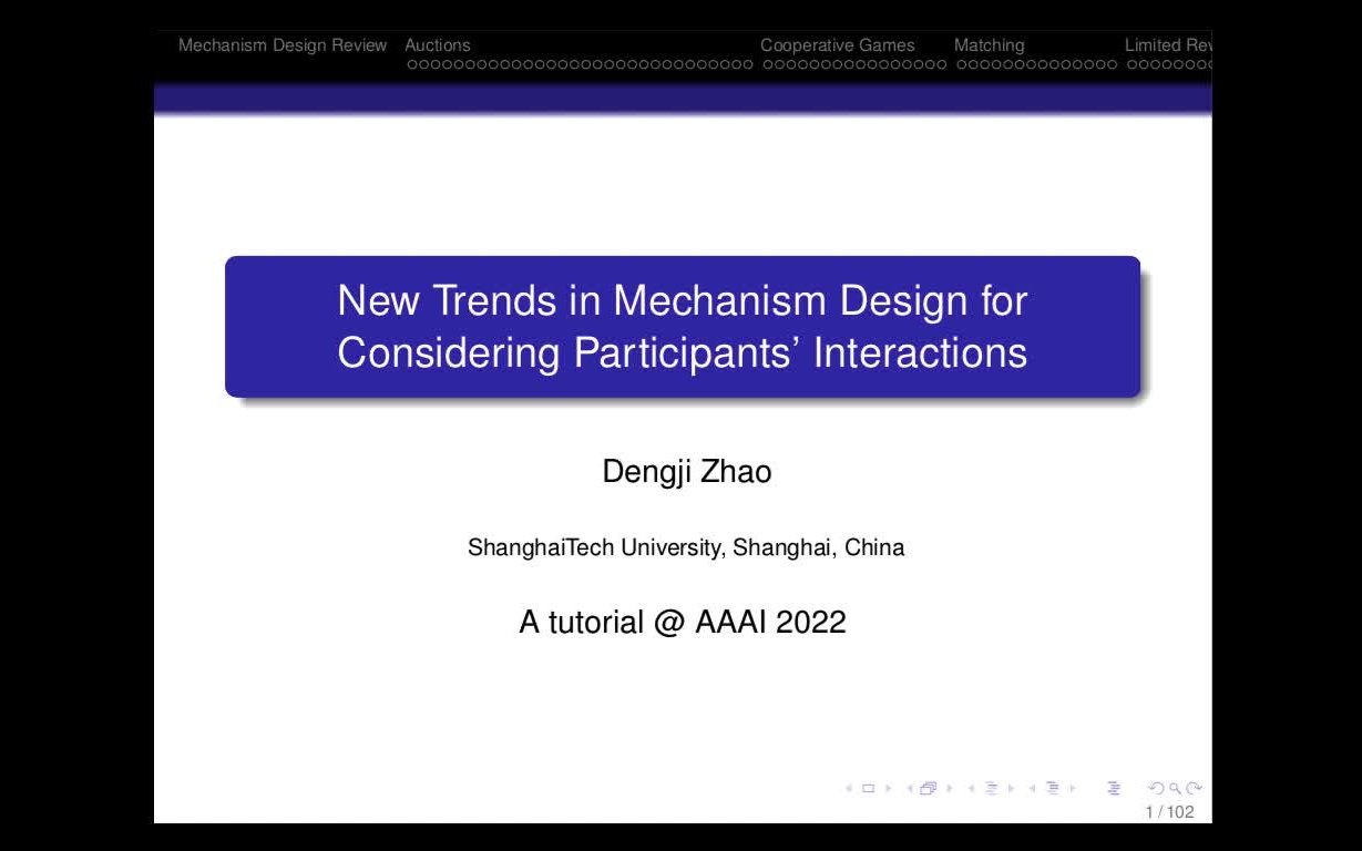 Mechanism Design in Social Networks/社交网络上的机制设计哔哩哔哩bilibili