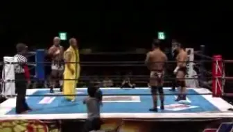 日本摔角Monday Free match Tomoaki Honma versus Katsuyori Shibata 