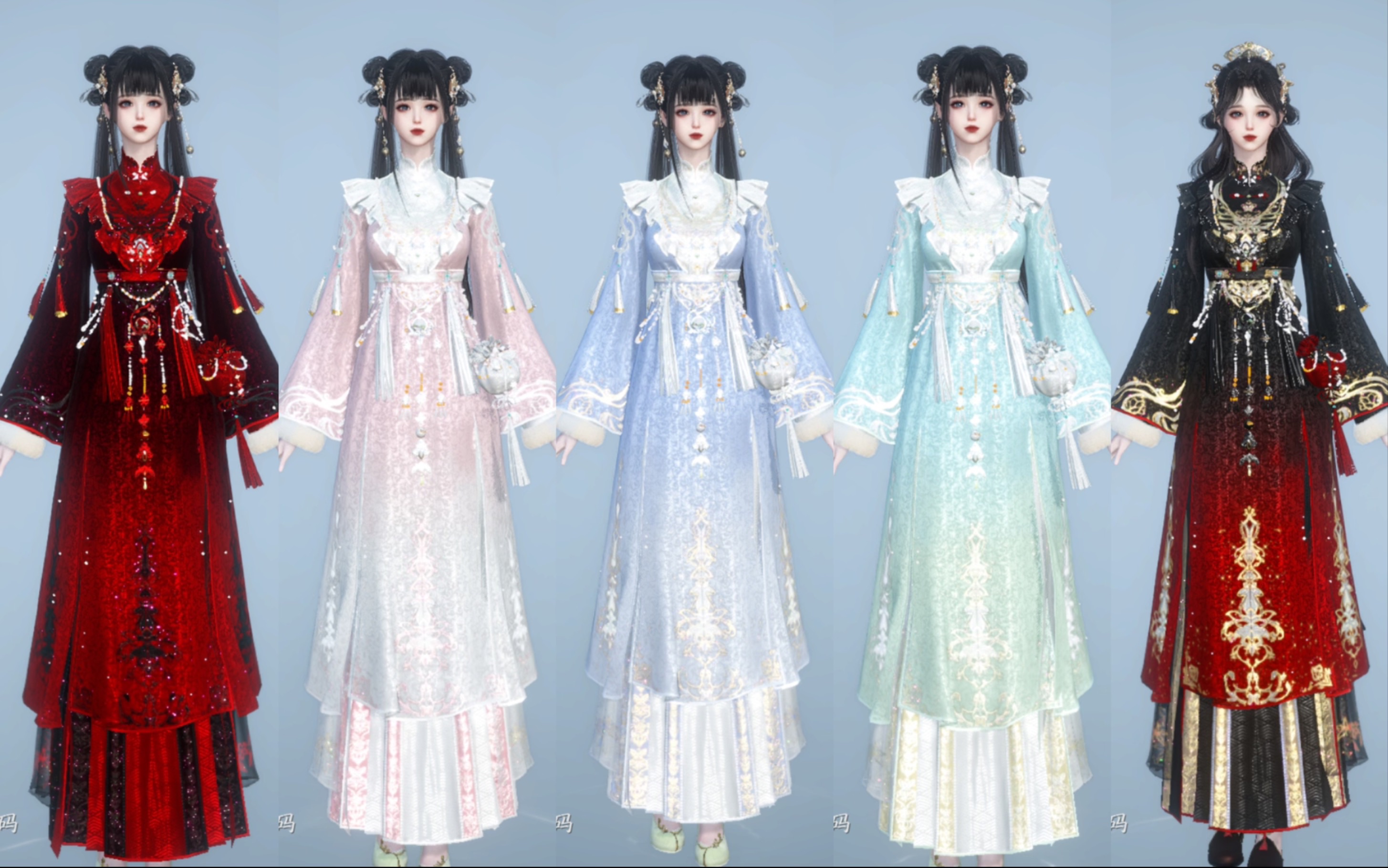 逆水寒女号免费签到衣服 鹅绒初雪 染色无偿分享 含码--衍枳---衍枳