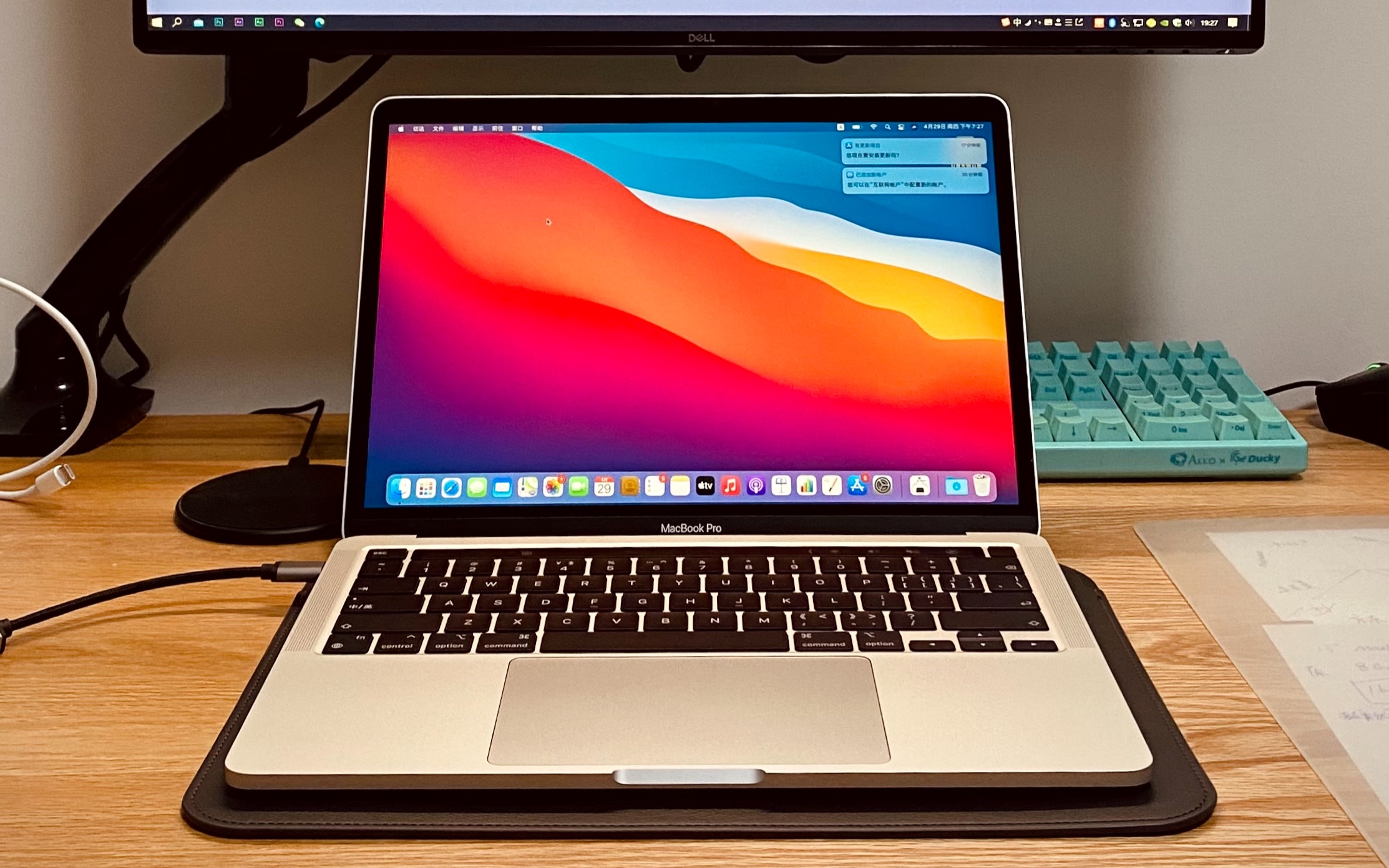 我的macbook pro m1 16g 256g 开箱记录视频