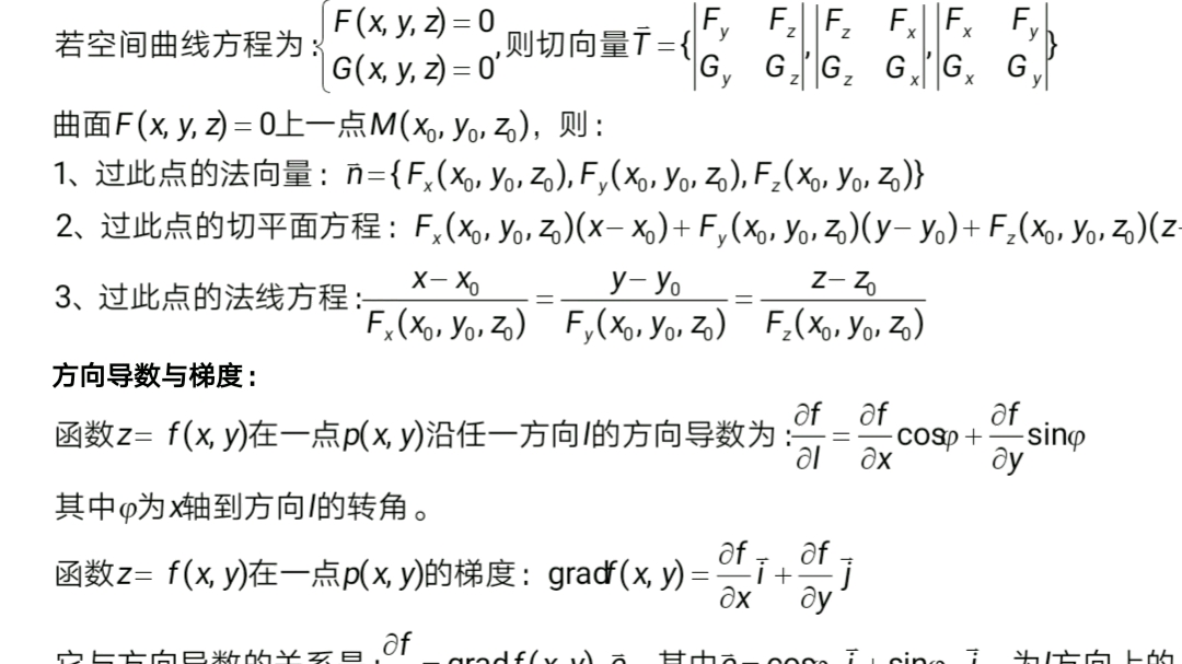 高等数学公式汇总哔哩哔哩bilibili