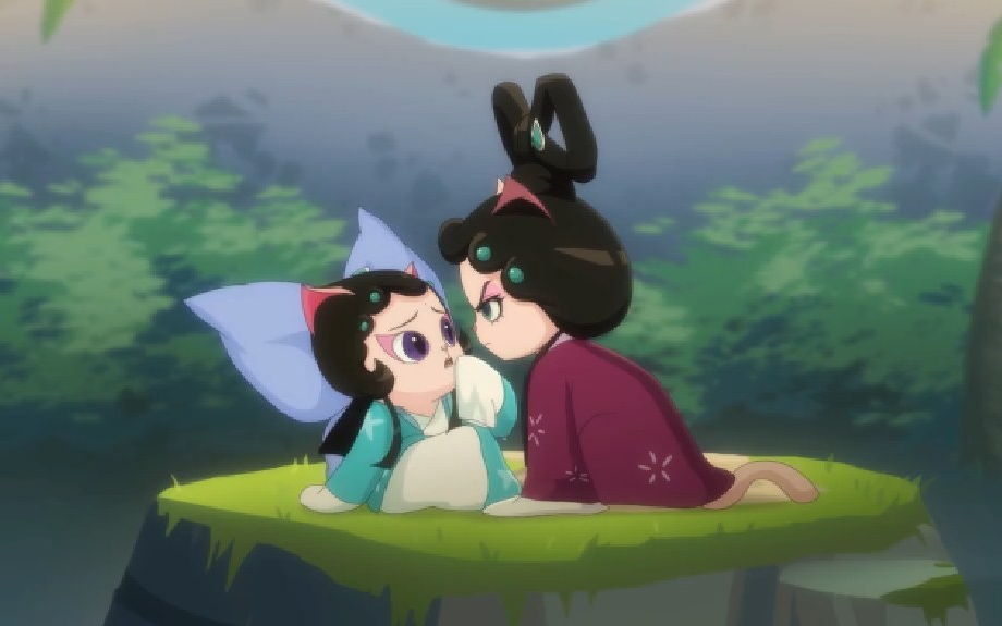 京剧猫3小青与墨紫的姐妹情