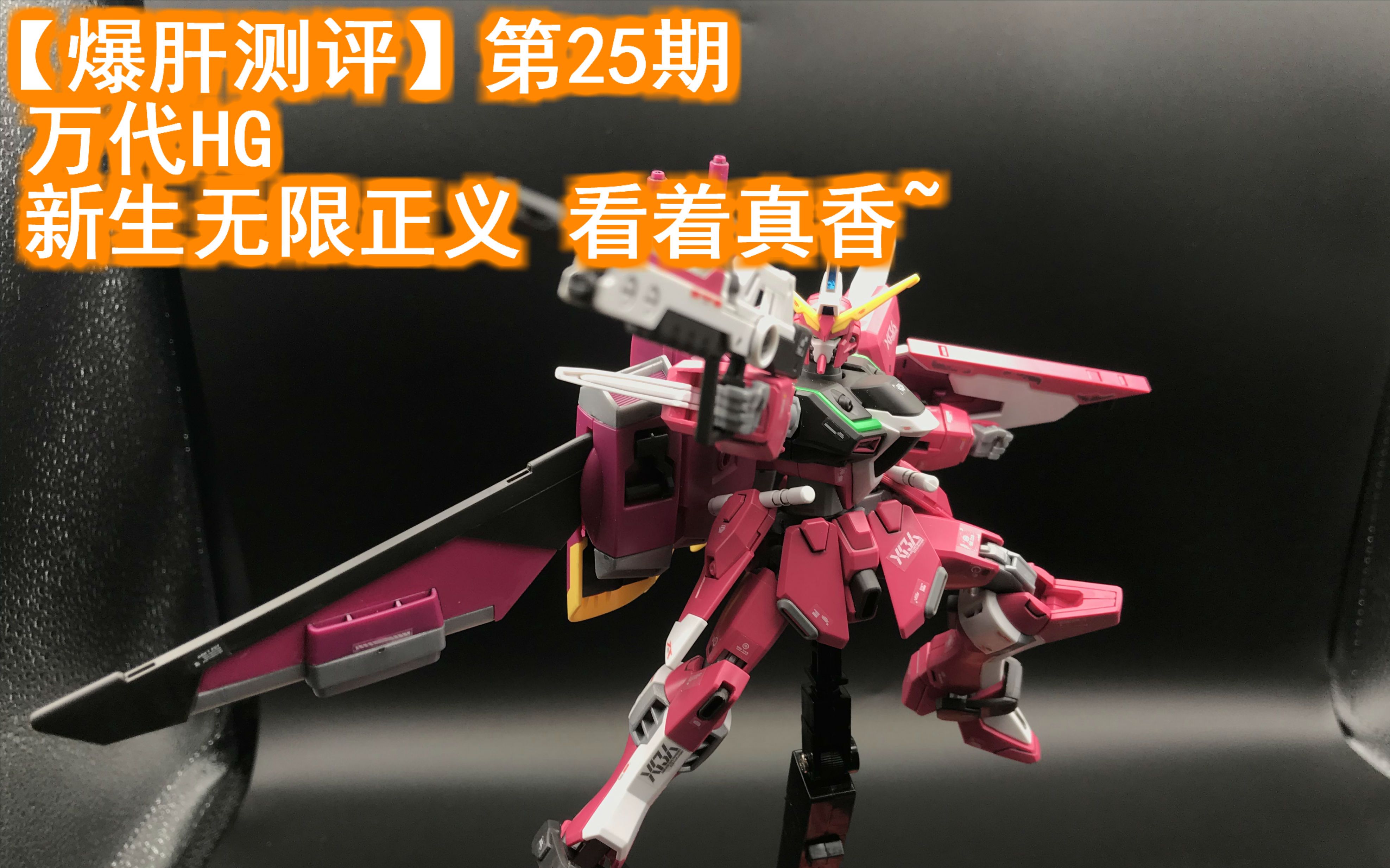 爆肝测评第25期万代hg新生无限正义看着真香