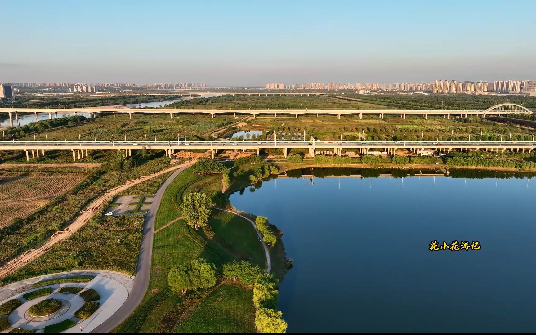 航拍西安湖版《妈妈儿想你》,唱不尽对妈妈的思念