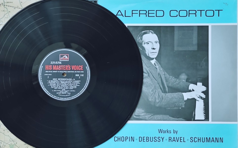 [图]古典黑胶时光——钢琴巨匠科尔托（Alfred Cortot）演奏拉威尔（Ravel)钢琴曲“水之嬉戏”Jeux D'eau(The Fountain)