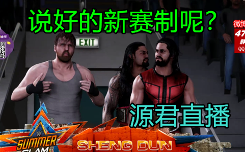 【源君直播】WWE2K19 说好的新比赛新元素呢???哔哩哔哩bilibili