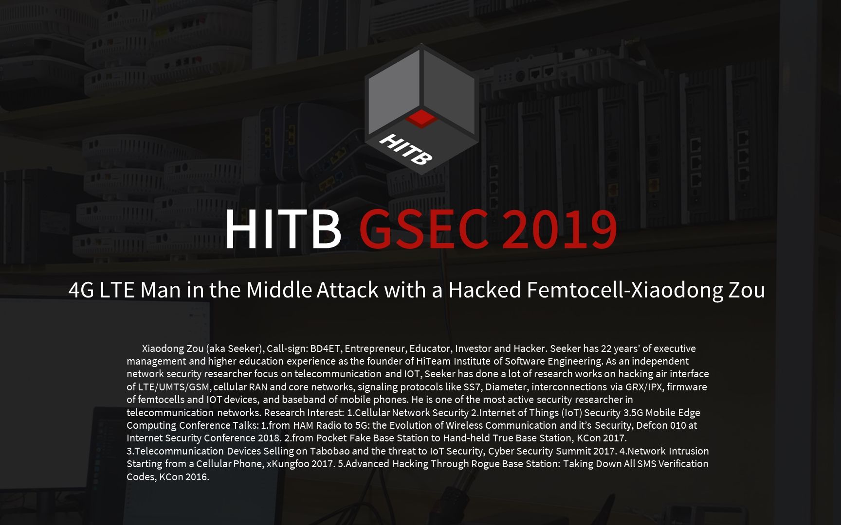 [图]【转载】HITBGSEC2019 4G LTE Man In The Middle Attacks With A Hacked Femtocell