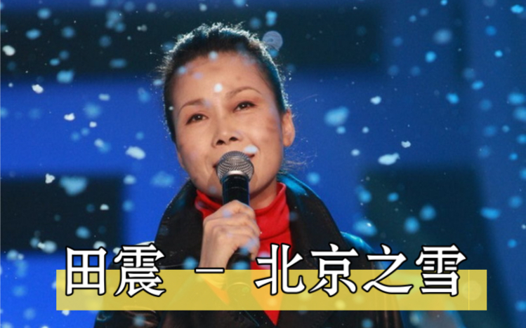 田震:北京之雪哔哩哔哩bilibili