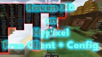 Download Video: Hypixel 上的 RavenXD | 最佳免费 Hypixel 客户端 + 配置发布