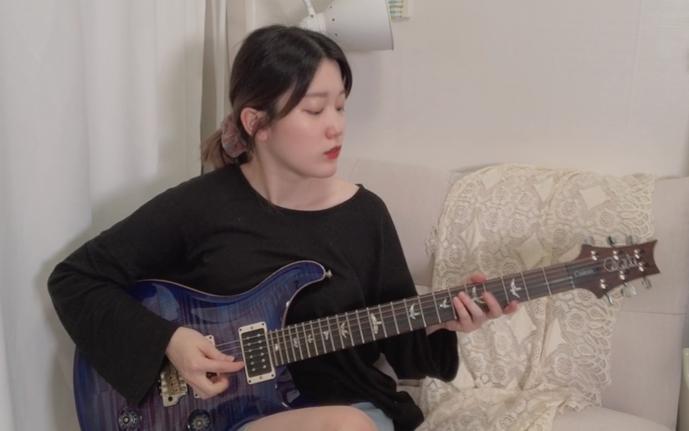 小姐姐吉他翻弹 不说再见 l yujin guitar