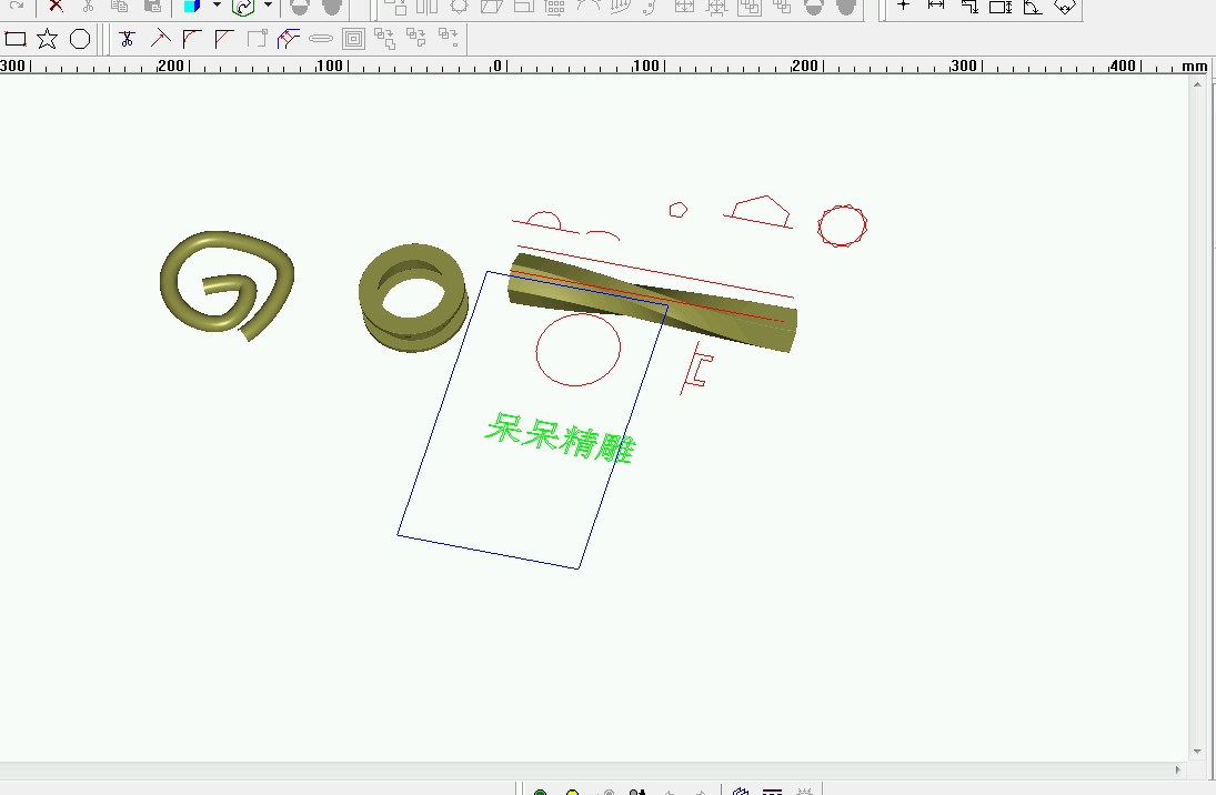 精雕软件立体作图教程 命令工具做立体图建立体模型教程放样曲面哔哩哔哩bilibili