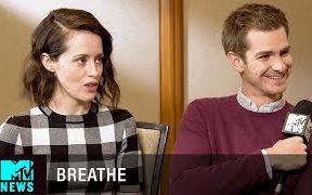 [图]Andrew Garfield & Claire Foy on 'Breath' & 'The Girl with the Dragon Tattoo'