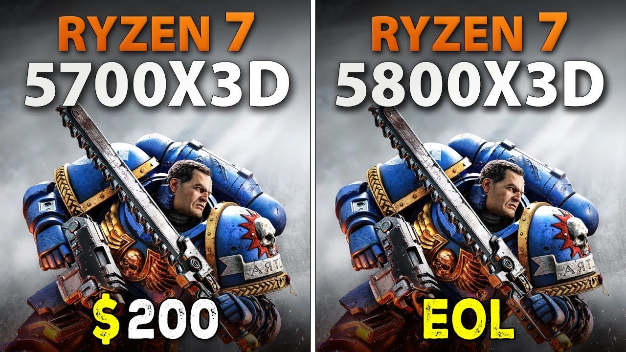 [图]R7 5700X3D vs R7 5800X3D | 1080p分辨率9款游戏对比测试 | 作者：BENCHMARKS FOR GAMERS