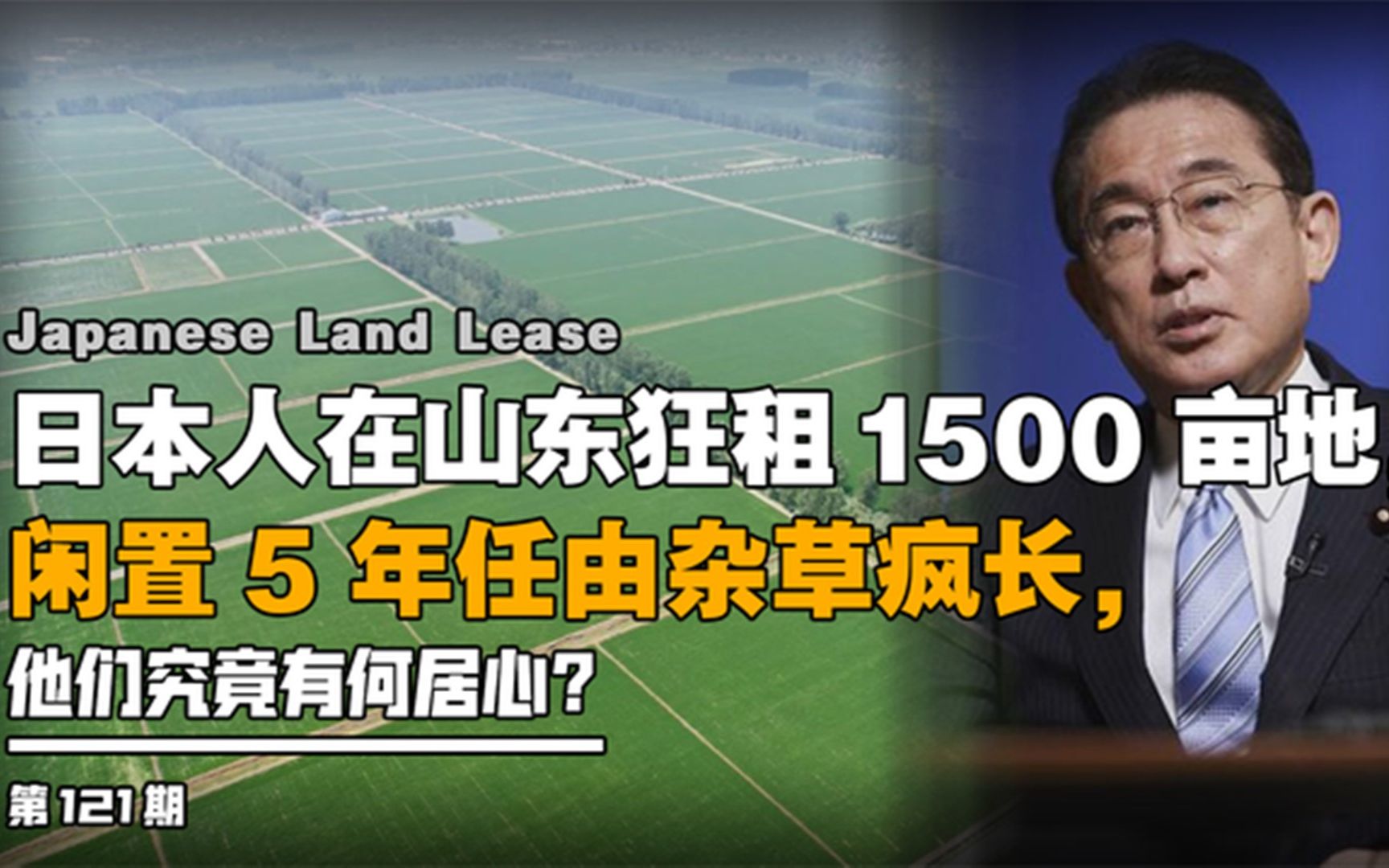 日本人在山东狂租1500亩地,闲置5年任由杂草疯长,他们有何居心哔哩哔哩bilibili