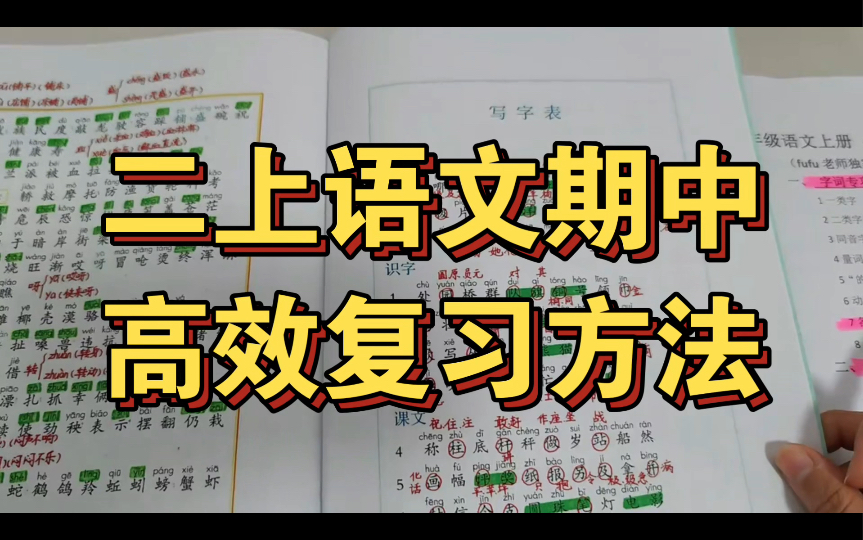 二年级语文上册期中复习小tips:稳抓专项:句子专项背诵篇目课文重点(课内阅读) 看图写话fufu老师独家整理,带孩子科学有效地进行复习哔哩哔哩bilibili