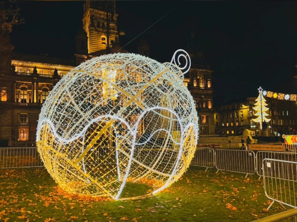 灯光节星球灯光造型