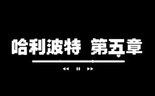 法语有声书 哈利波特 第一部 第五章 自制字幕版 其他见合集谢谢