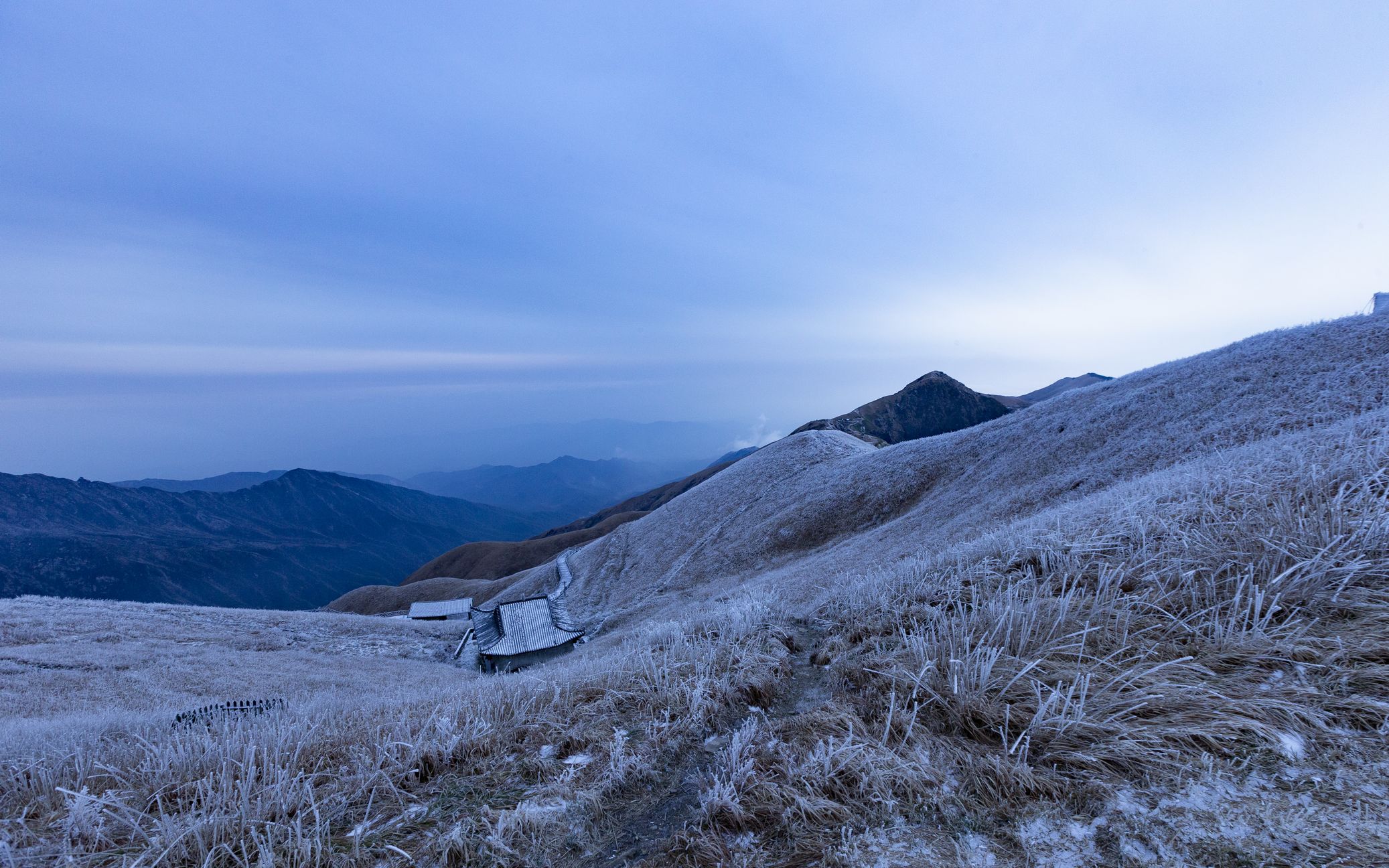 2022.02.19武功山观雪(吉安安福景区上)Ares eXtreme的行走记录哔哩哔哩bilibili