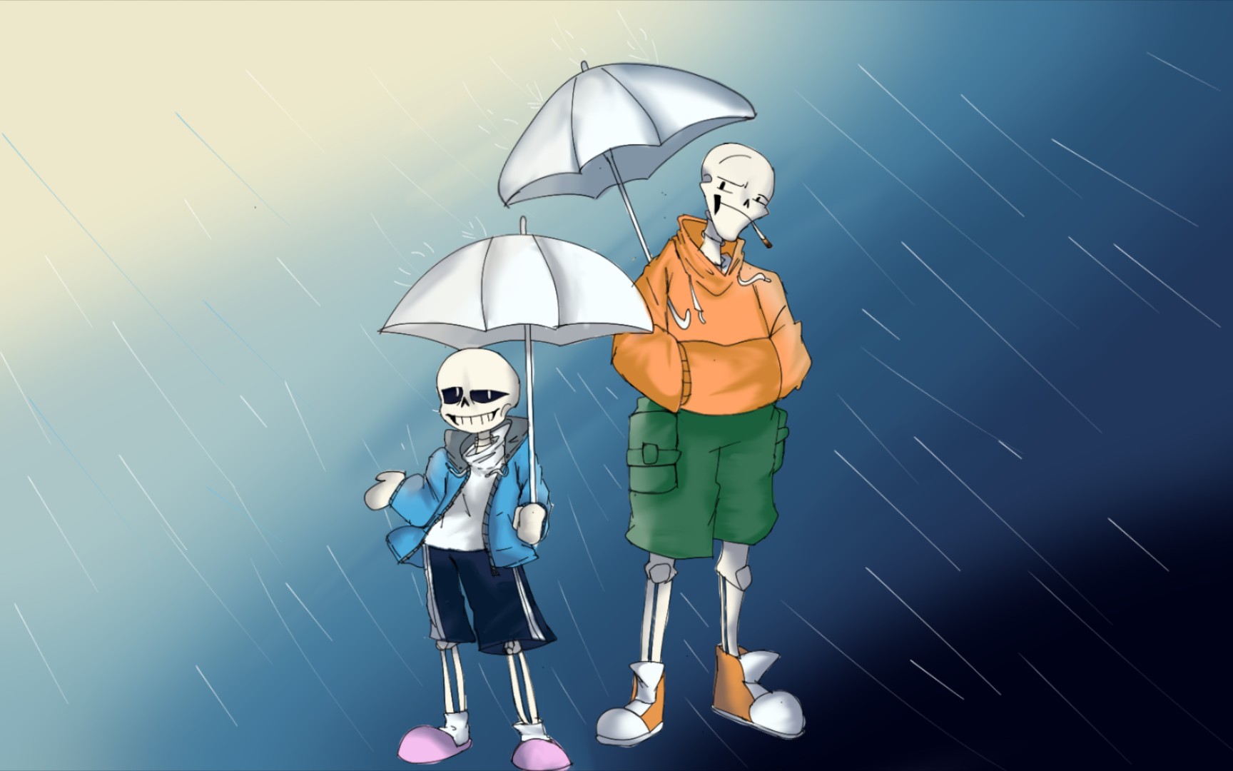 【undertale au】雨中泪双审