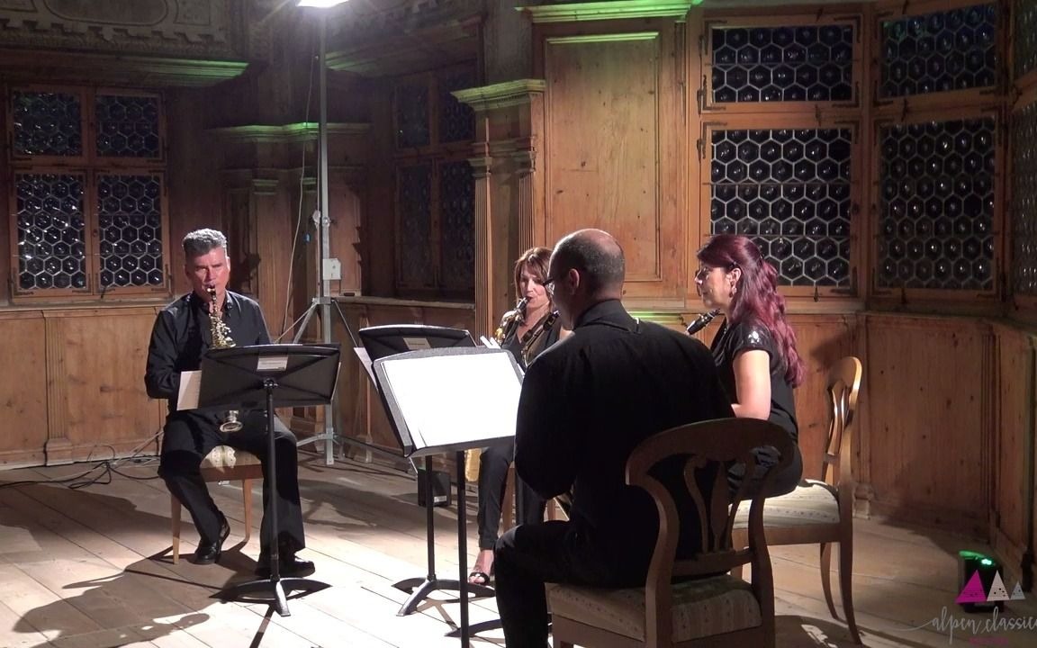 [图]阿尔卑斯【萨克斯音乐节】Quarteto Sax Ensemble [Alpen Classica SaxFestival]