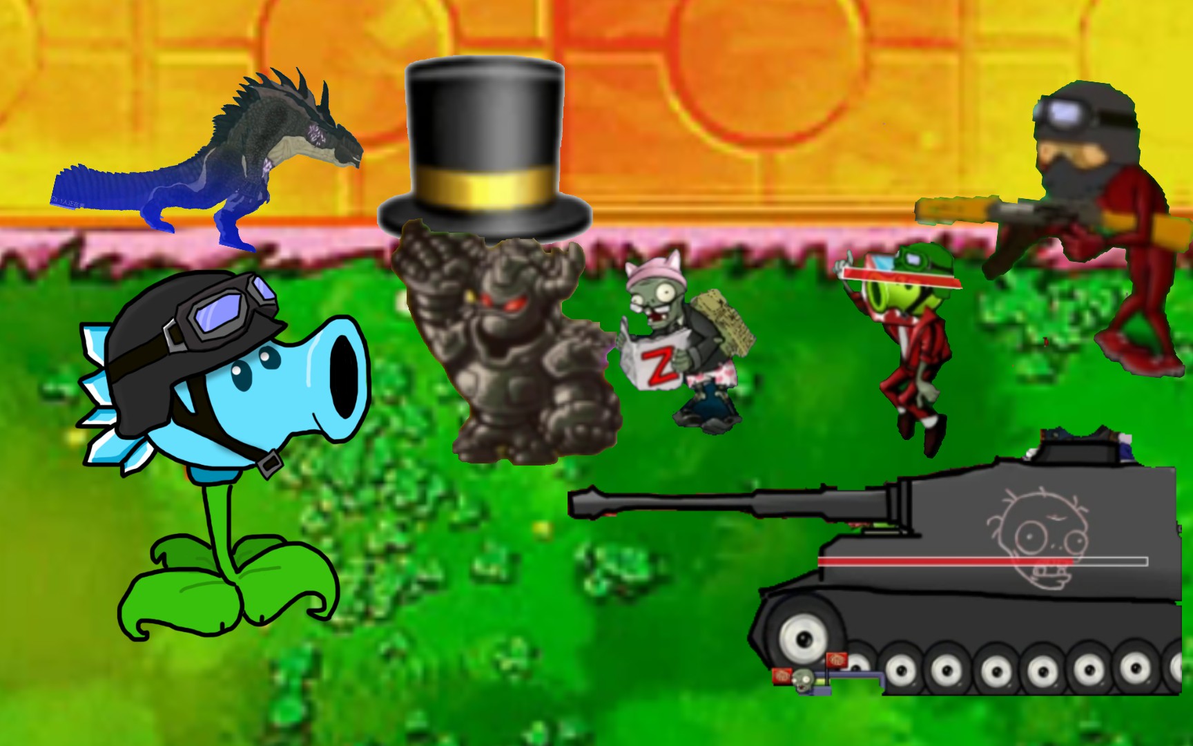 冰车与雪橇车小队——植物大战僵尸xiv