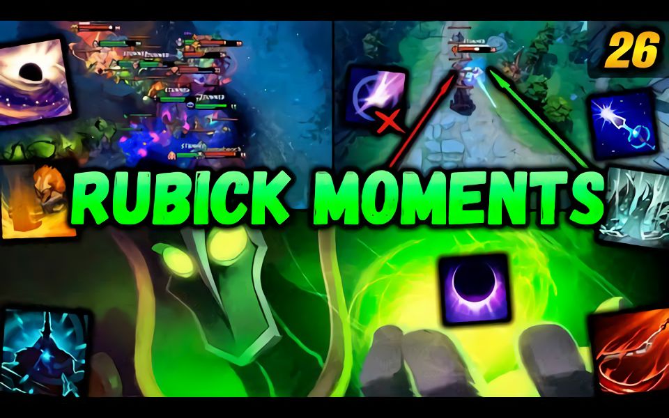 【拉比克的高光时刻ⷅ26】Dota 2 Rubick Moments Ep. 26  YouTube哔哩哔哩bilibili