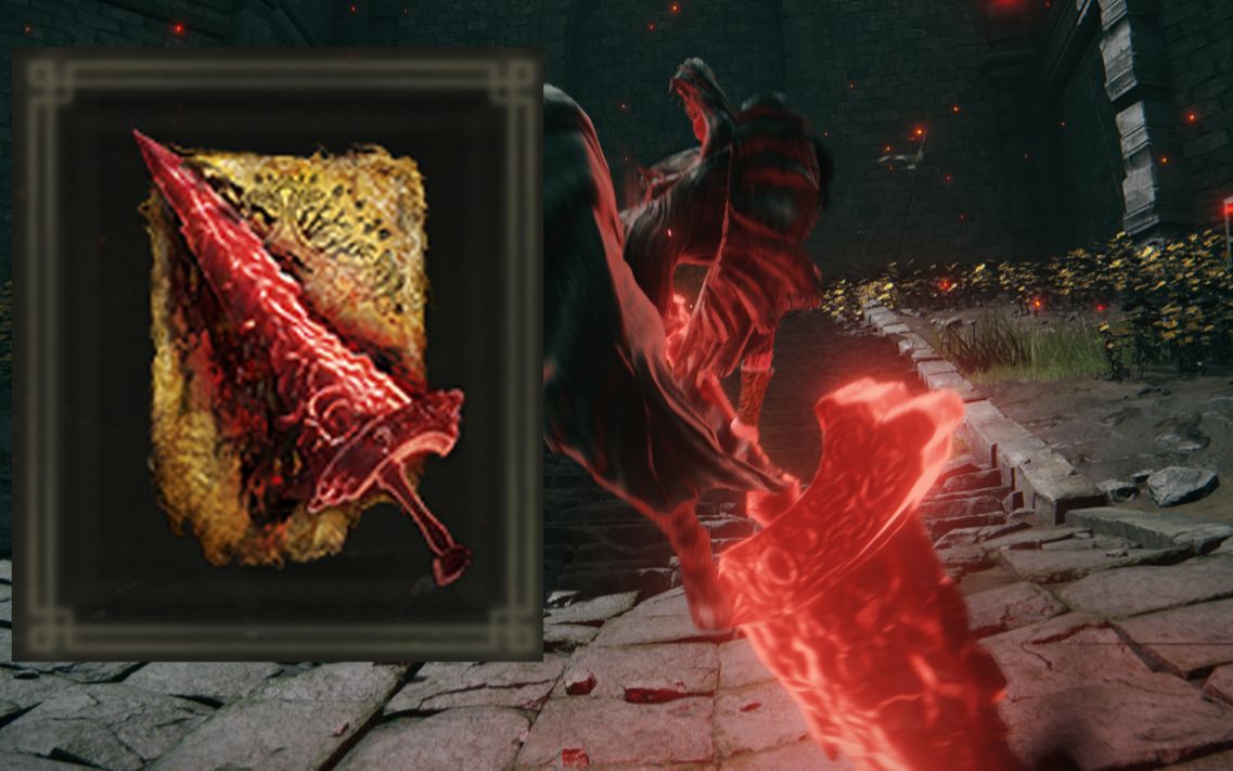 艾尔登法环祷告黑剑疑似双倍伤害bug