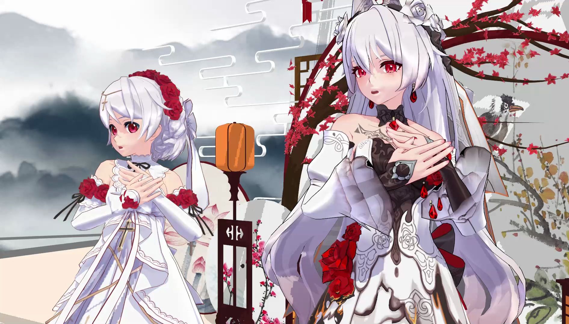 【崩坏3mmd】花嫁月下,只献给你06