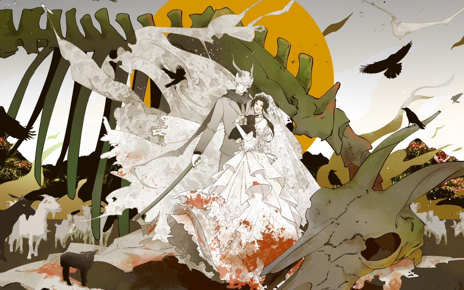 【黑塔利亚 露中】《黑山羊的婚礼》////点我查看王老板女装