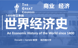 【The Great Course】世界经济史 An Economic History of the World since 1400哔哩哔哩bilibili