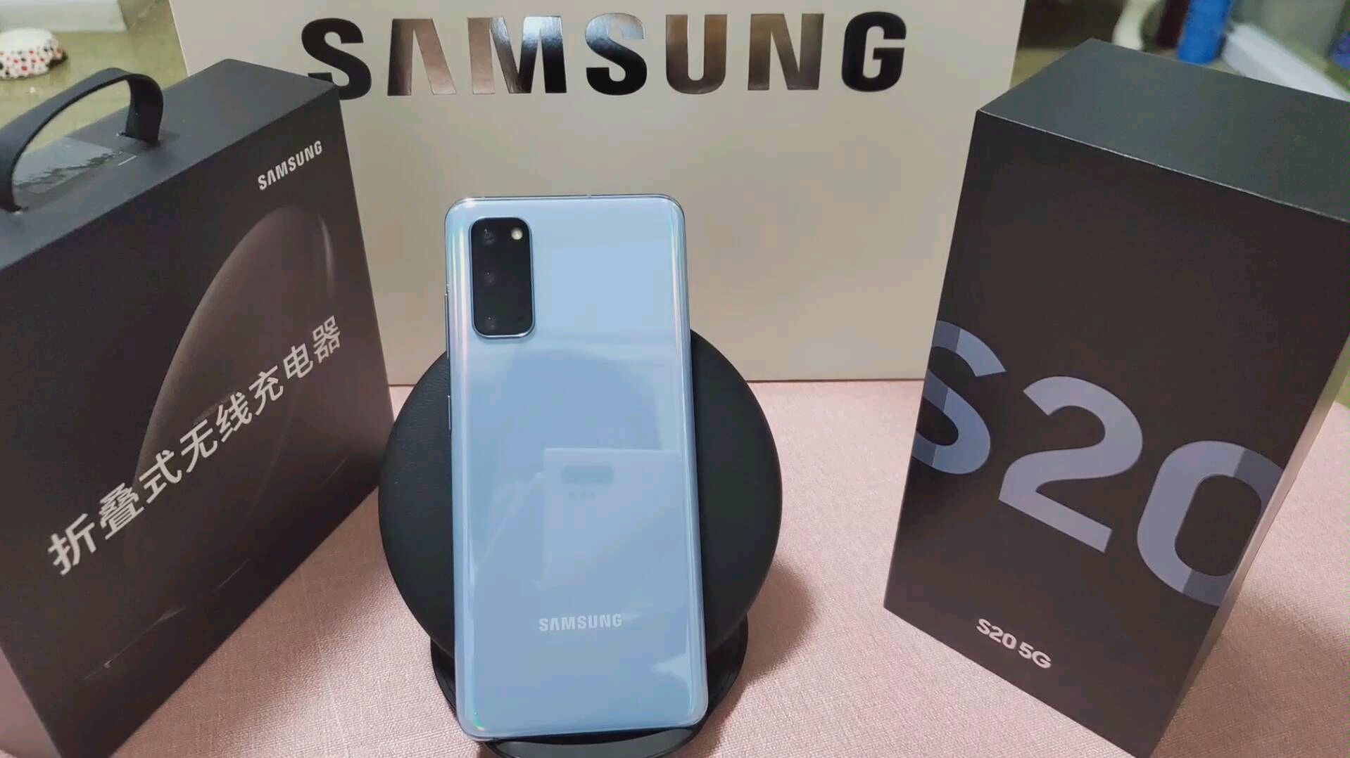 【随手开箱】实体店购入三星s20浮氧蓝