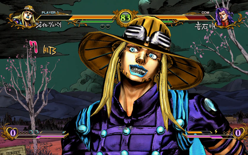 jojo全明星杰洛齐贝林铁球回旋vs音石明辛红辣椒