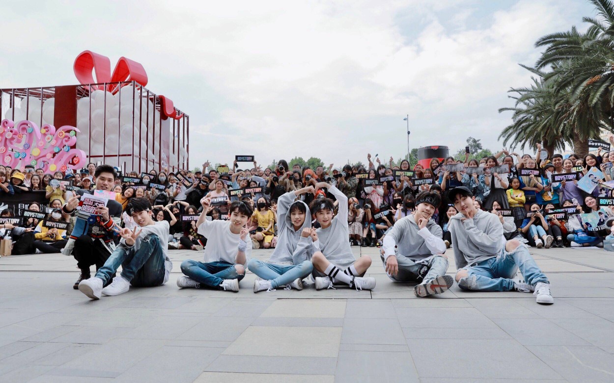 boystory昆明大悦城路演互动
