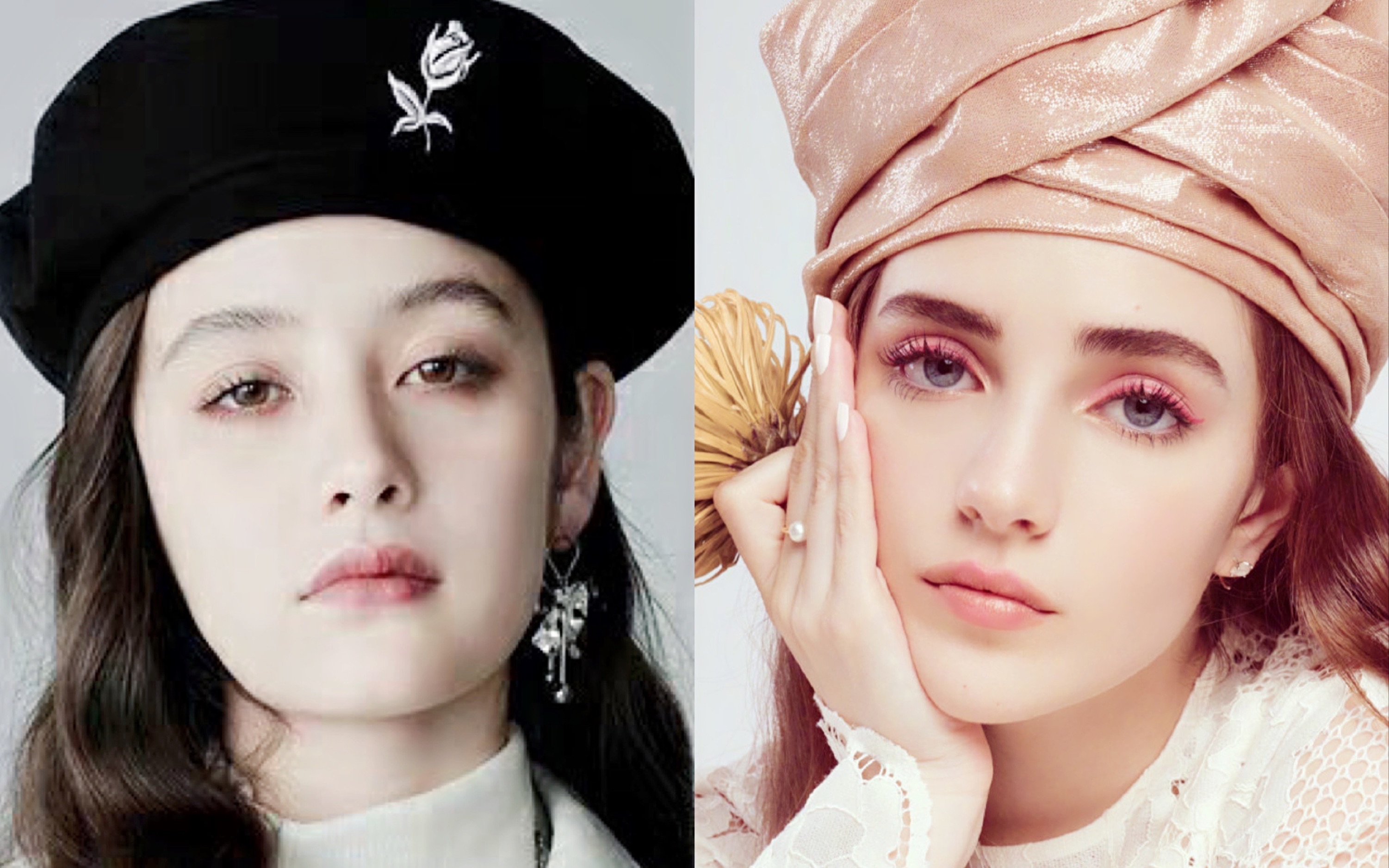 〈亚欧兼容的美〉 琉花luka 与 塔莉娅·莱德talia ryder_哔哩哔哩