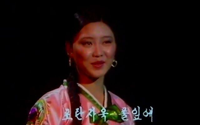 [图]朝鲜族歌手具莲玉演唱延边歌曲《哥哥的来信》（1988年）